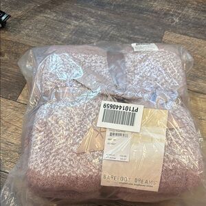 Barefoot Dreams Blush Knit Throw